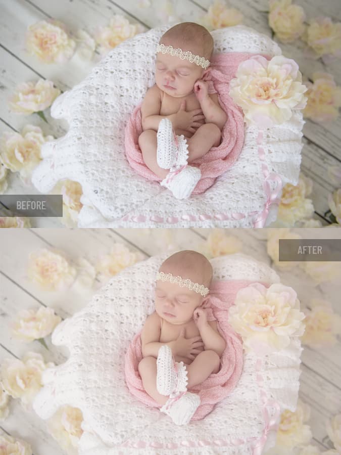 Newborn Photo Retouching Portfolio, photo 2