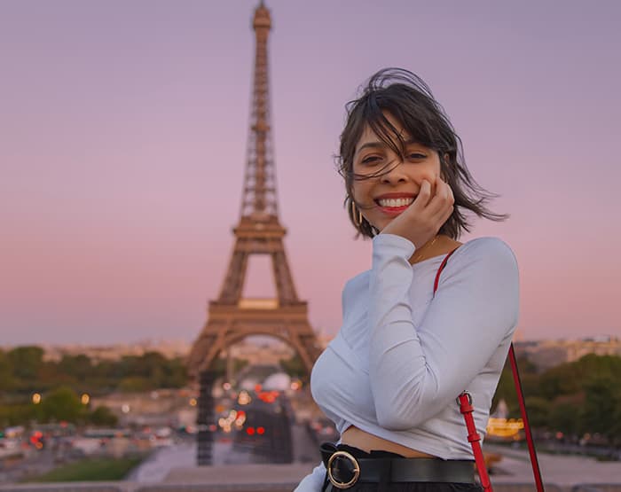 Example of Portrait Retouching for Social Media Service - Before Retouching