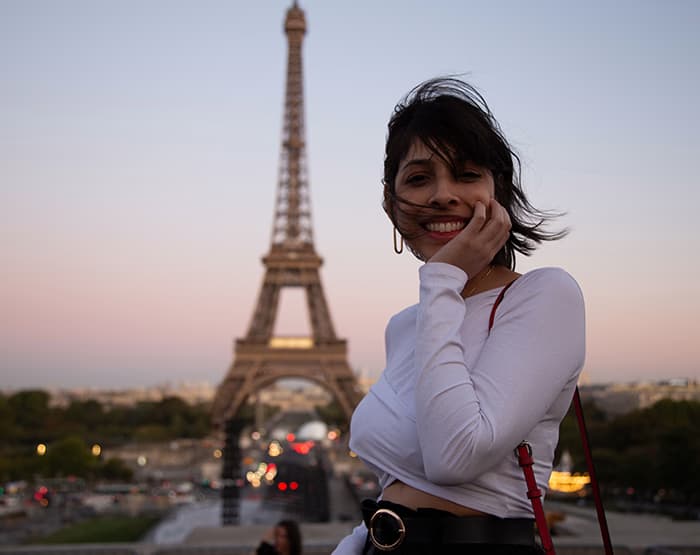 Example of Portrait Retouching for Social Media Service - After Retouching